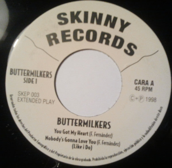 Buttermilkers : You Got My Heart (7", EP)