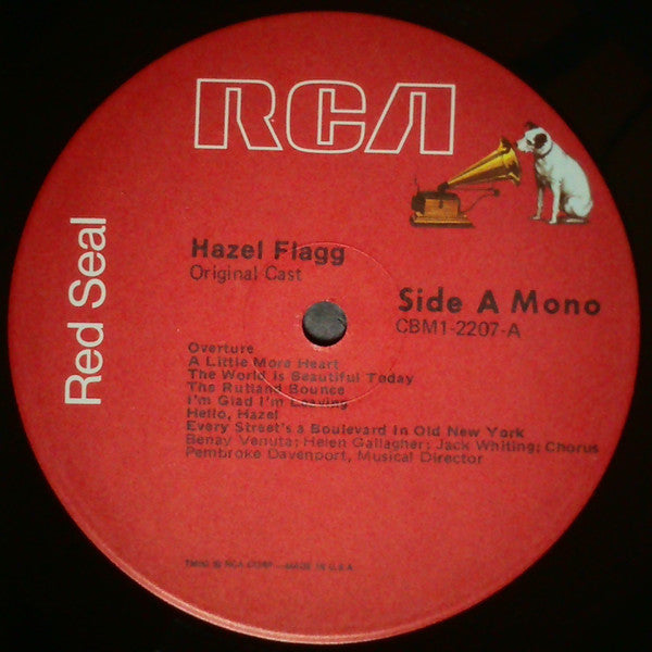 Jule Styne, Helen Gallagher, Benay Venuta : Hazel Flagg (LP, Album, RE)