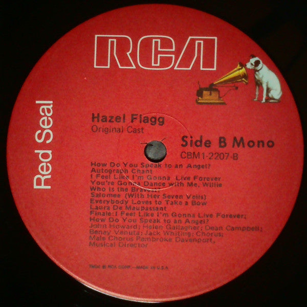 Jule Styne, Helen Gallagher, Benay Venuta : Hazel Flagg (LP, Album, RE)
