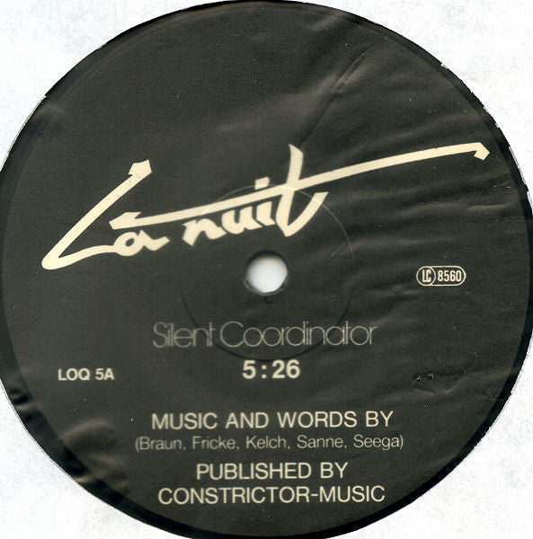 La Nuit : Silent Coordinator (12")