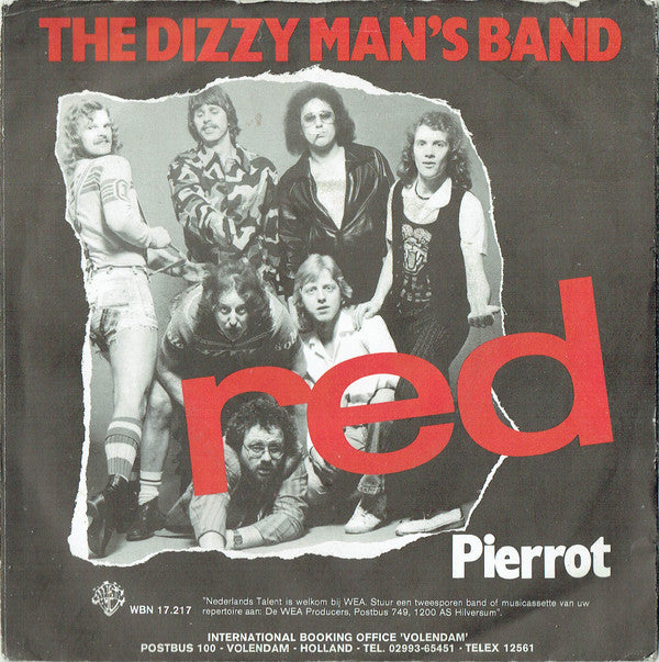 Dizzy Man's Band : Red (7", Single, M/Print, Red)