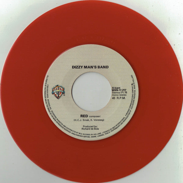 Dizzy Man's Band : Red (7", Single, M/Print, Red)