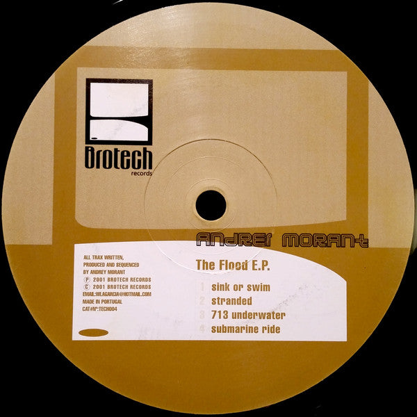 Andrei Morant : The Flood EP (12", EP)
