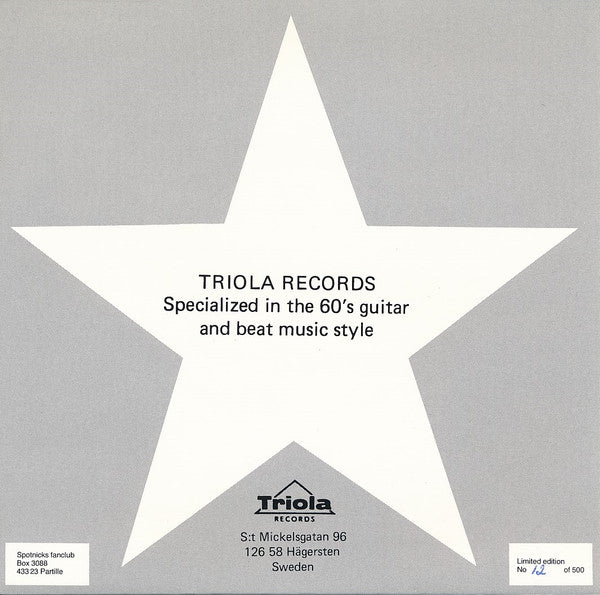 The Spotnicks : Indigo / Maybe (7", Single, Ltd, Num, S/Edition)