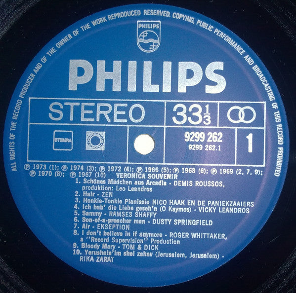 Various : Veronica Souvenir: 40 Superhits Uit 14 Jaar Veronica Top 40 (2xLP, Comp)