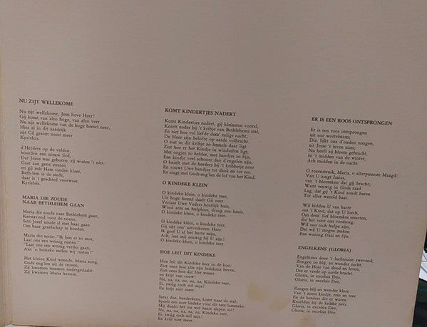 Kinderkoor Van De St. Vituskerk Te Hilversum O.L.V. Jo Smeets (4) : Kerstliederen (LP, Mono)