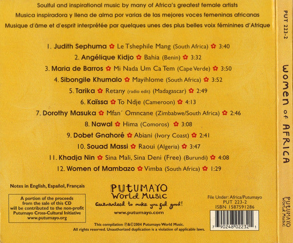 Various : Women Of Africa (CD, Comp, RE)