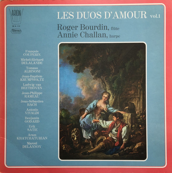 Roger Bourdin, Annie Challan : Les Duos D'amour (Vol.1) (LP, Album)
