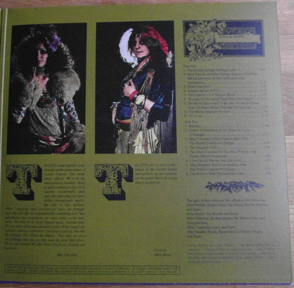GTO's : Permanent Damage (LP, Album, RE, 180)