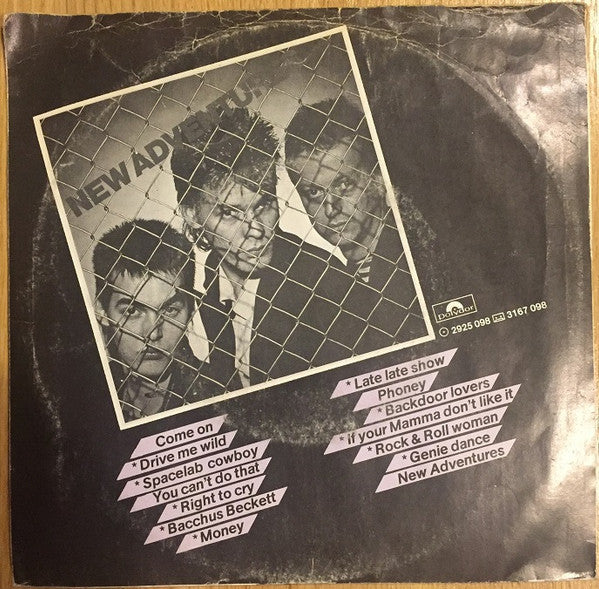 New Adventures : Backdoor Lovers (7", Single)