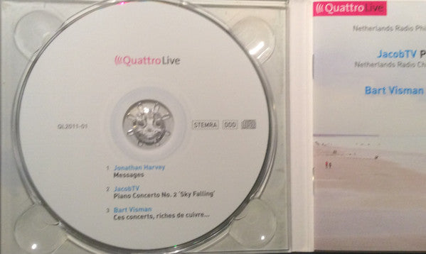 Radio Filharmonisch Orkest, Radio Kamer Filharmonie : Harvey / JacobTV / Visman (CD, Album)