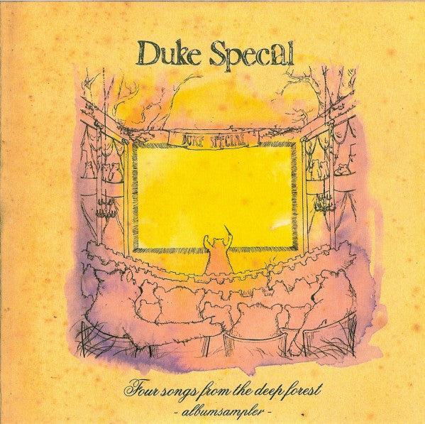 Duke Special : Four Songs From The Deep Forest - Albumsampler (CD, Promo, Smplr, Car)