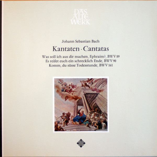 Johann Sebastian Bach, Concerto Amsterdam, Jaap Schröder : Kantaten・Cantatas (LP)