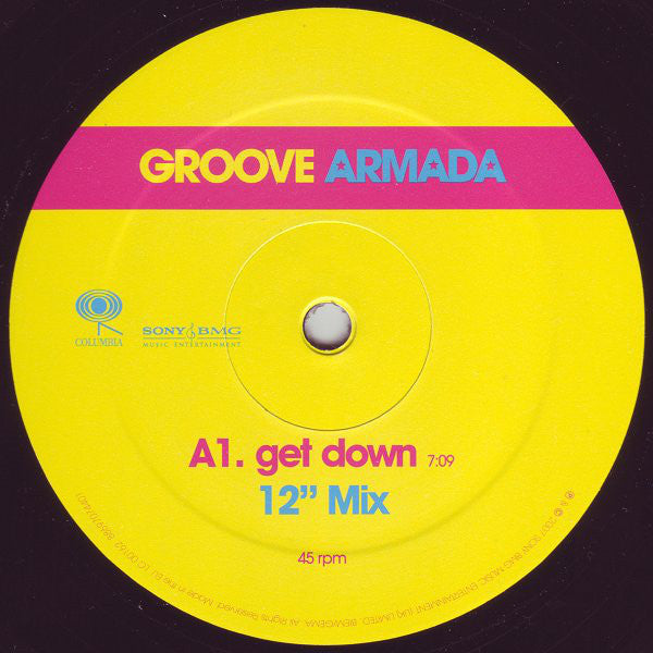 Groove Armada Featuring Stush & Red Rat : Get Down (12", Single)