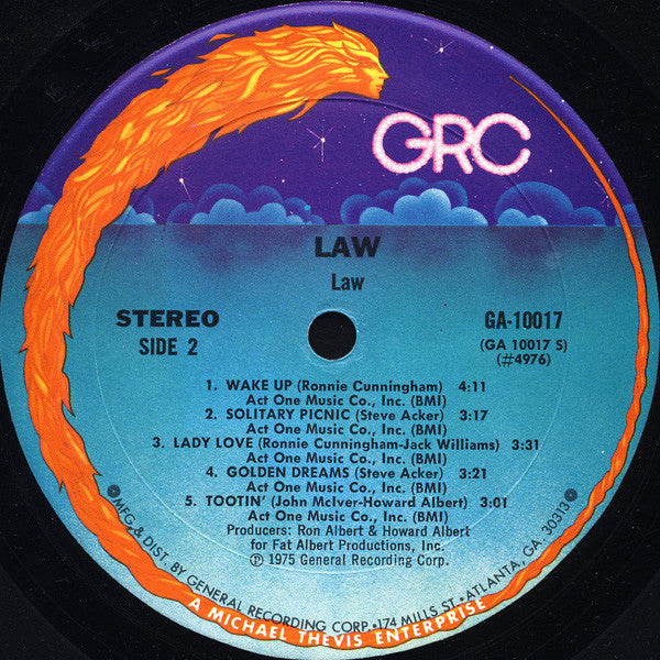 Law (5) : Law (LP, Album)