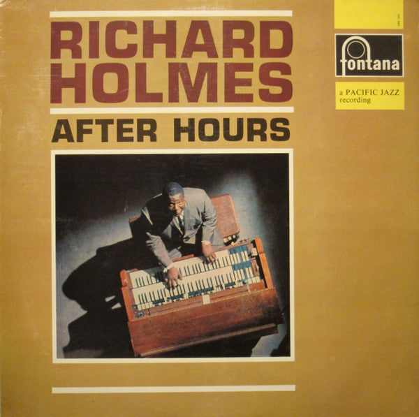 Richard "Groove" Holmes : After Hours (LP, Album, Mono)