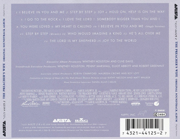 Whitney Houston : The Preacher's Wife (Original Soundtrack Album) (CD, Album)