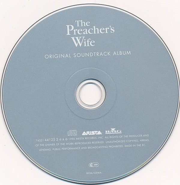 Whitney Houston : The Preacher's Wife (Original Soundtrack Album) (CD, Album)