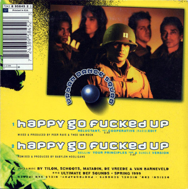Urban Dance Squad : Happy Go Fucked Up (CD, Single)