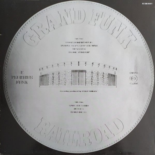 Grand Funk Railroad : E Pluribus Funk (LP, Album, RE)