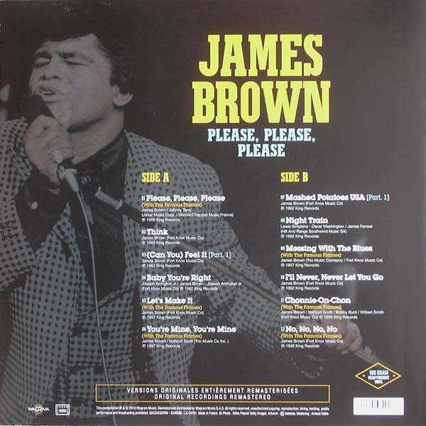 James Brown : Please Please Please (LP, Album, Comp, 180)