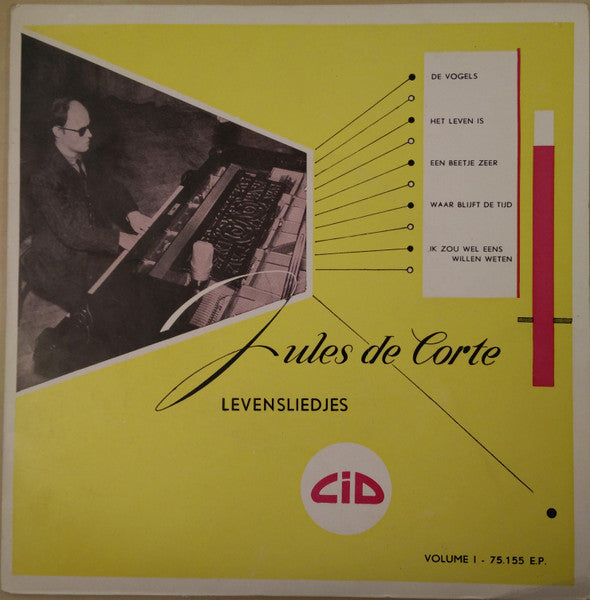 Jules de Corte : Levensliedjes Volume I (7", EP)