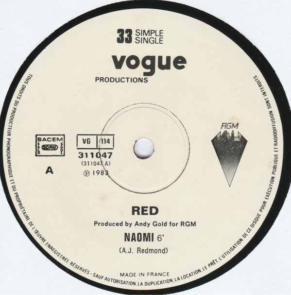 Red (3) : Naomi (12", Single)