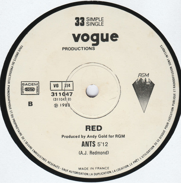 Red (3) : Naomi (12", Single)