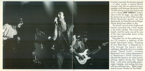 Deep Purple : On Stage - Black Night (CD, Comp)