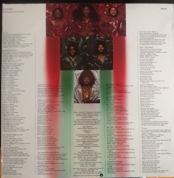 Graham Central Station : Release Yourself (LP, Album, Club, RE)