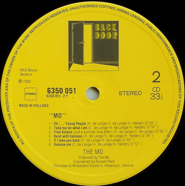 The Mo (2) : Mo (LP, Album)