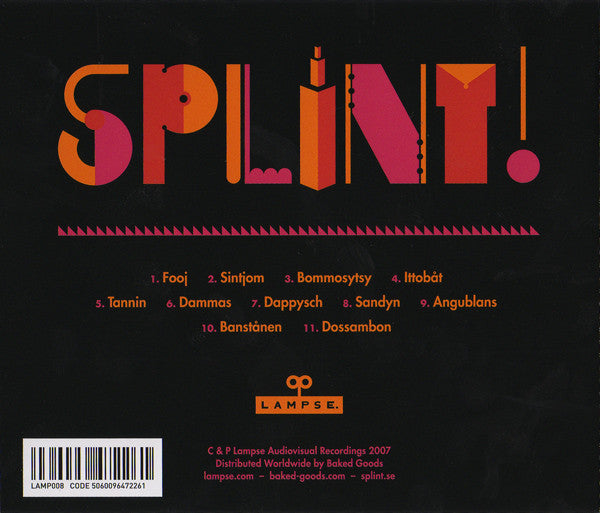Splint! : Moro (CD, Album)