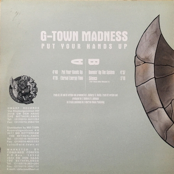 G-Town Madness : Put Your Hands Up (12")