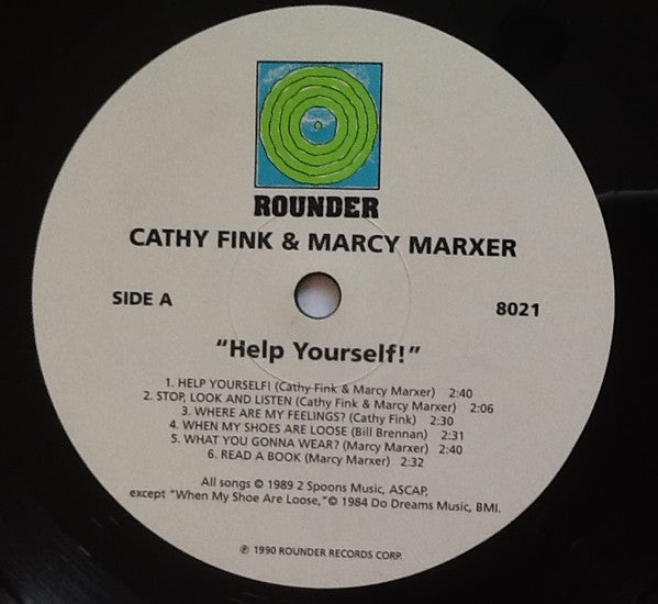 Cathy Fink & Marcy Marxer : Help Yourself! (LP, Album)