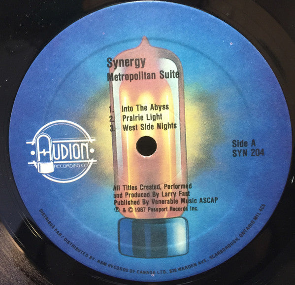 Larry Fast, Synergy (3) : Metropolitan Suite (LP, Album)