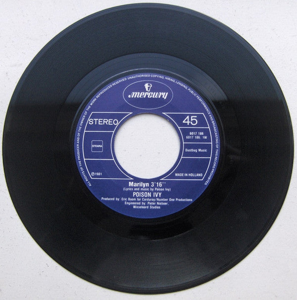 Poison Ivy (3) : Marilyn (7", Single)