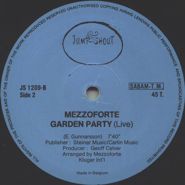 Mezzoforte : Midnight Sun (Special Mix) (12")