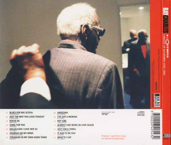 Ray Charles : At The Olympia (CD, Album)