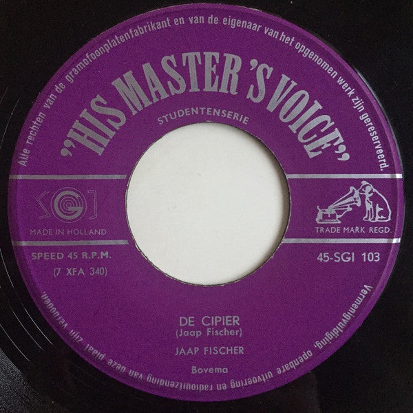 Jaap Fischer : Monniken (7", Single,  )