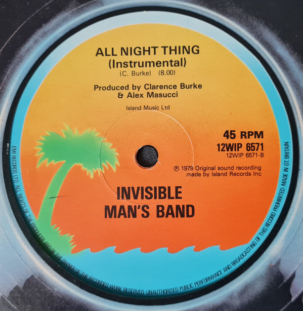 Invisible Man's Band : All Night Thing (12")