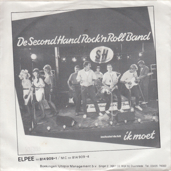 Second Hand Rock 'n Roll Band : Vroeg Of Laat (7", Single)