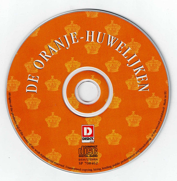 Various : In Beeld En Geluid - De Oranje Huwelijken (CD, Album)