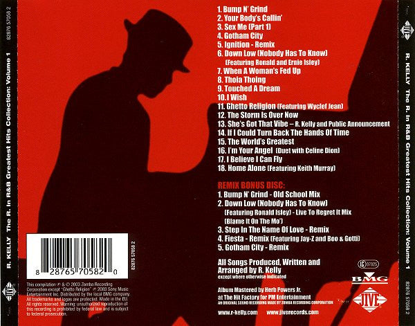 R. Kelly : The R. In R&B Greatest Hits Collection: Volume 1 (2xCD, Comp)