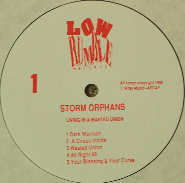 Storm Orphans : Living In A Wasted Union  (LP, Album)