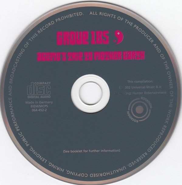 Group 1850 : Agemo's Trip To Mother Earth (CD, Album, RE)