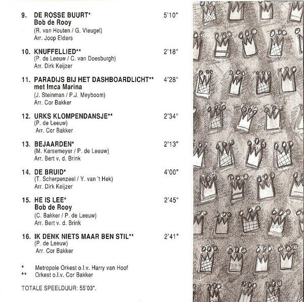 Paul de Leeuw : Voor U, Majesteit! (CD, Album)