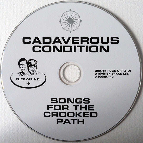 Cadaverous Condition : Songs For The Crooked Path (CD, Album, Comp, Ltd)