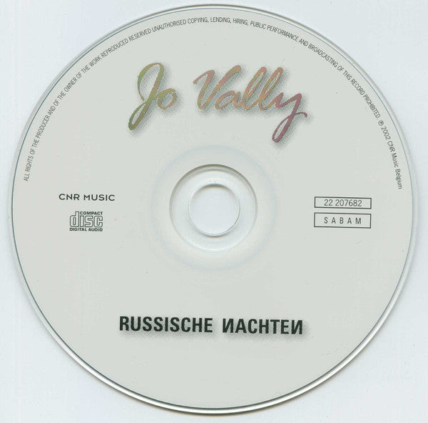 Jo Vally : Russische Nachten (CD, Album)