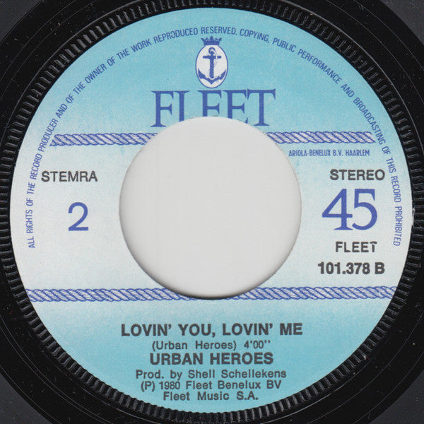 Urban Heroes : Get It (7", Single)