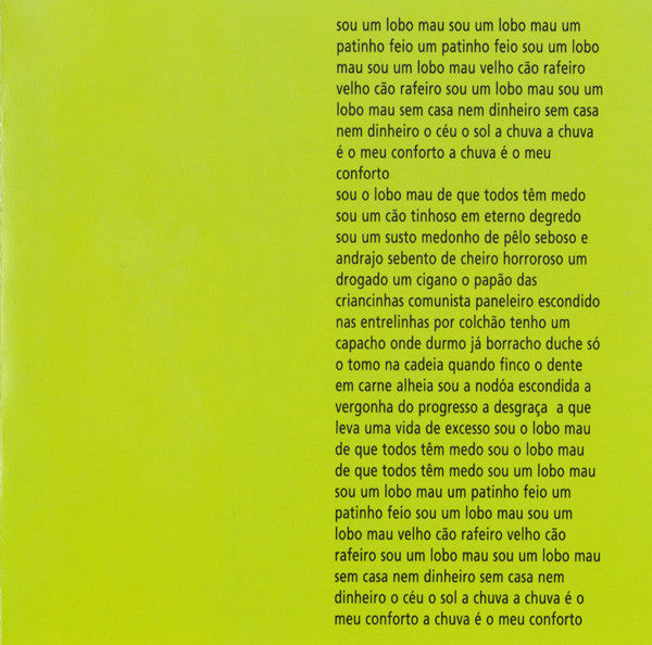 Mécanosphère / Adolfo Luxúria Canibal : Lobo Mau (CD, EP)